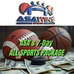 ASA 7-DAY | ALL SPORTS BETS Package