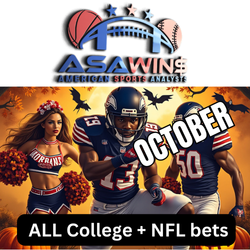 ASA's College & NFL bets | October 2024 | Experts ASA